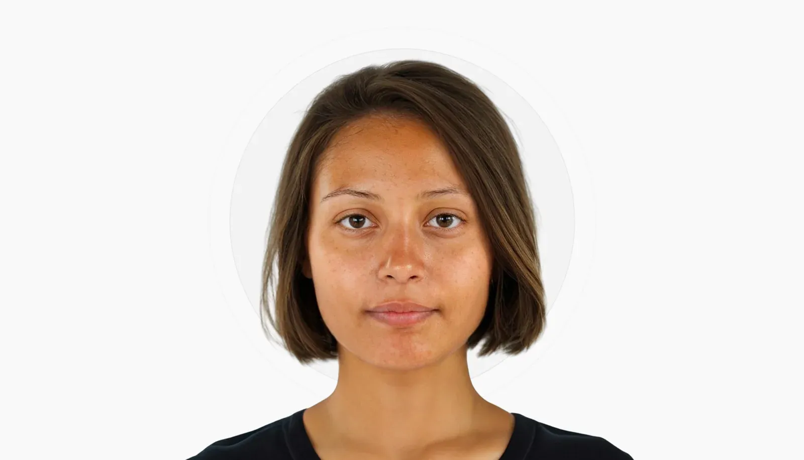 Original photo of the model, before the AI edit