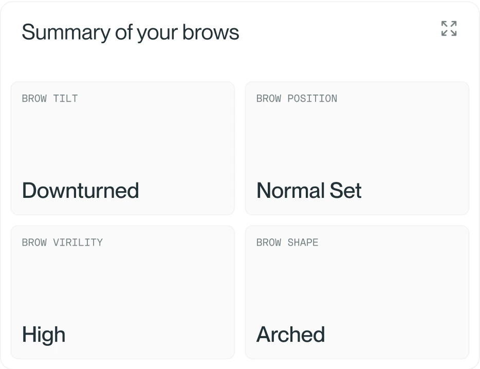 Summary of brows