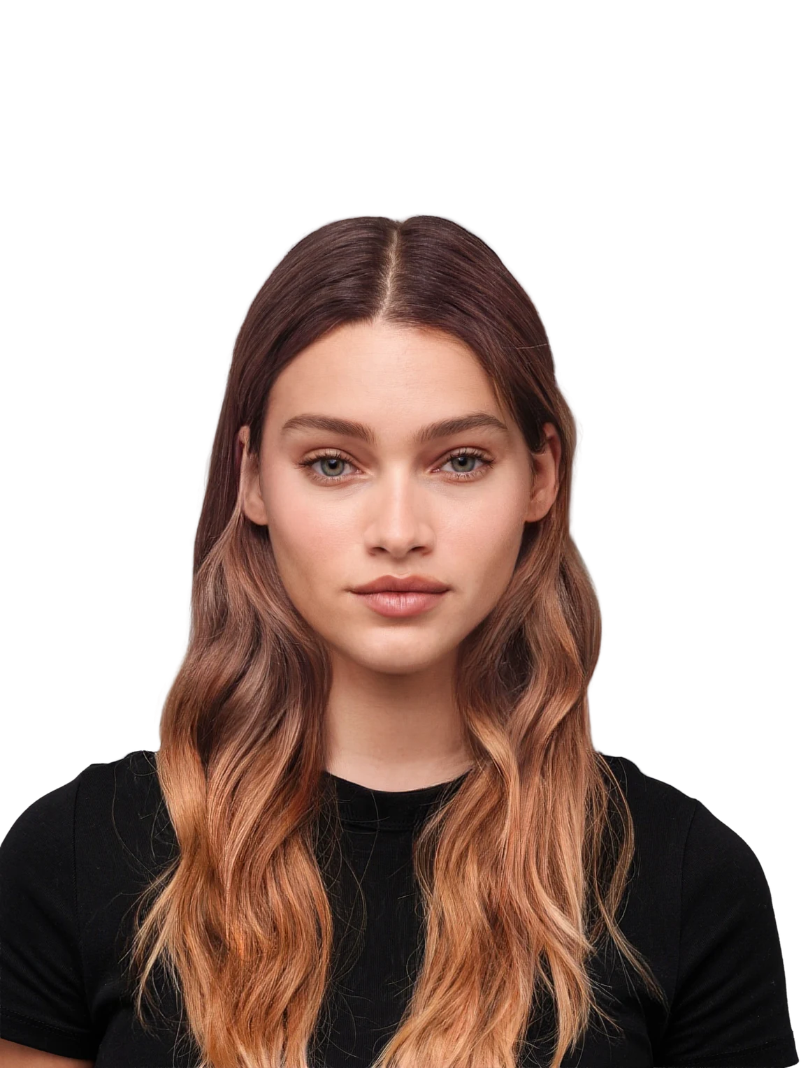Portrait illustrating how human raters and AI models score the same face Portrait illustrating how human raters and AI models score the same face